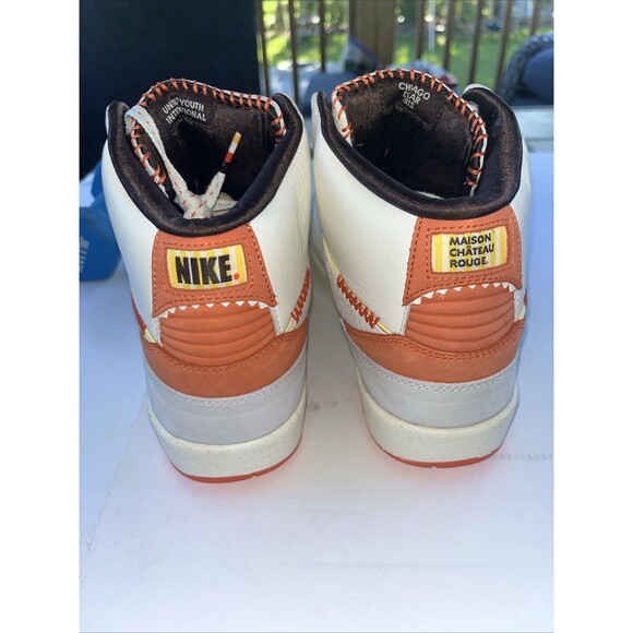 Size 9.5 Maison Château Rouge x Air Jordan 2 United Youth International main image 8